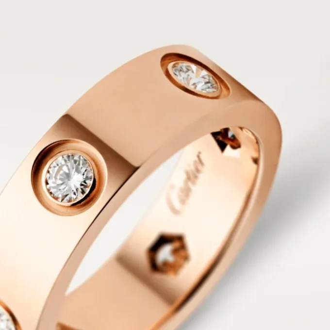 Love Ring – Roségold, Diamanten – Cartier