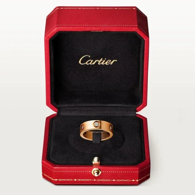 Love Ring – Roségold, Diamanten – Cartier