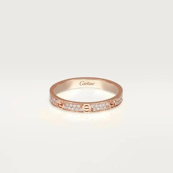 Love Ring, Sm – Roségold, Diamanten – Cartier