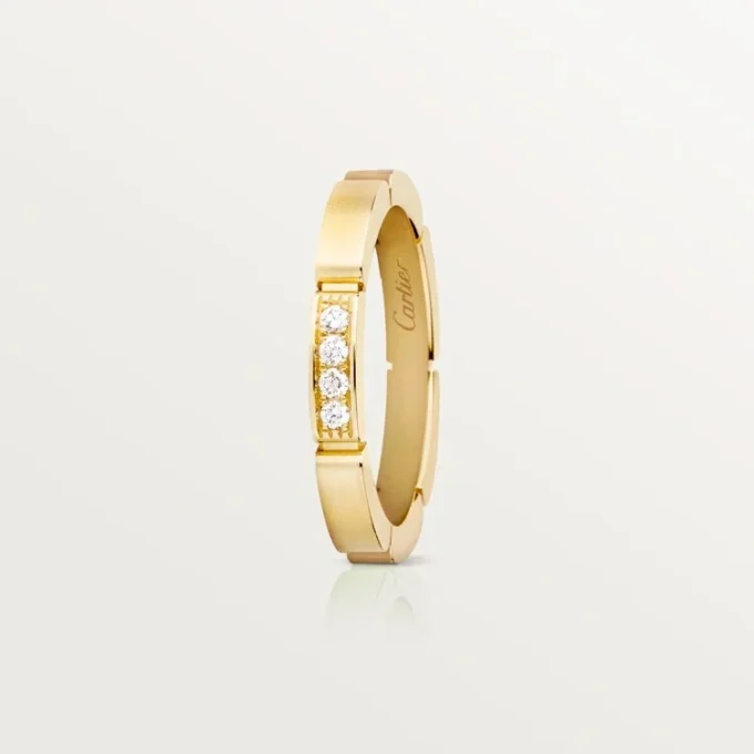 Maillon Panthere Ehering – Gelbgold, Diamanten – Cartier