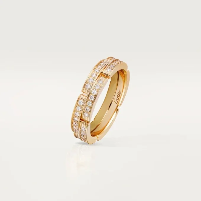 Maillon Panthere Ring – Gelbgold, Diamanten – Cartier