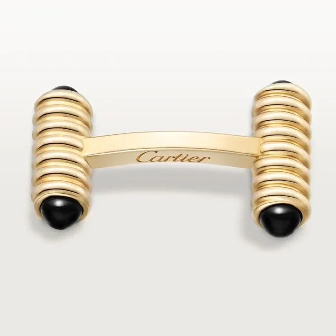 Manschettenknöpfe mit Federmotiv