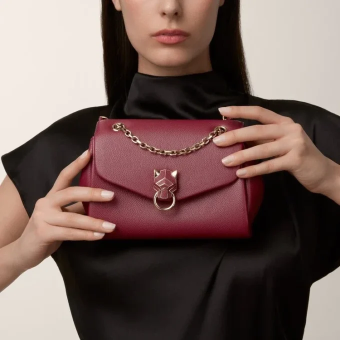 Mini-Tasche, Panthere Graphique