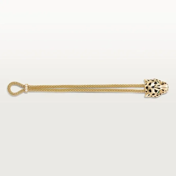 Panthere de Cartier Armband, an Kette, Diamanten