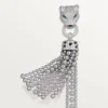 Panthere De Cartier Armband, an Kette, halb gepavé