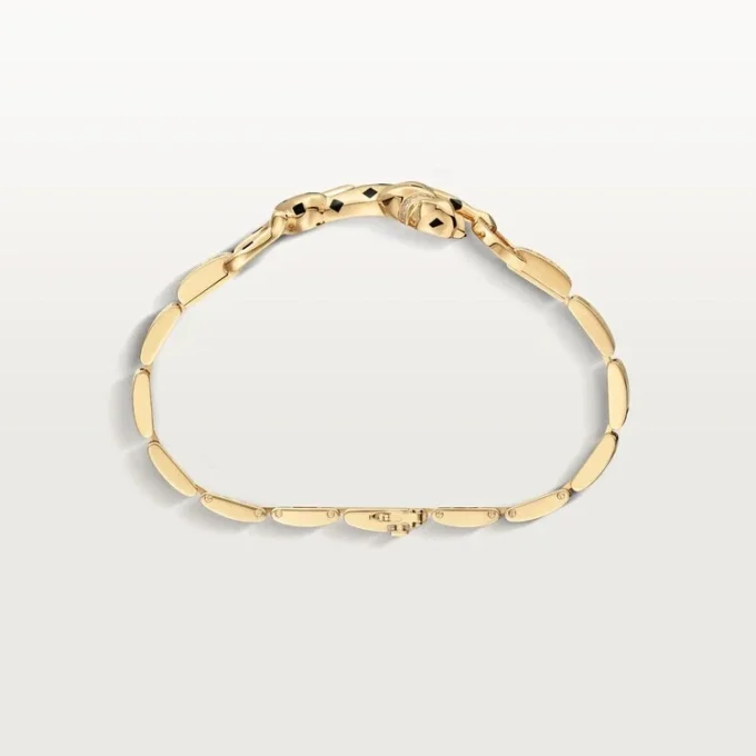 Panthere De Cartier Armband – Gelbgold, Lack, Diamant, Tsavorit-Granat, Onyx – Cartier