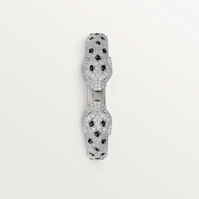 Panthere De Cartier Armband, gelenkig, mit Pavé-Fassung