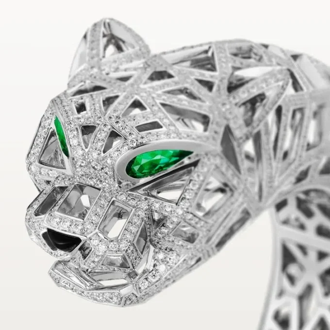 Panthere de Cartier Armband, mit Pavé-Besatz