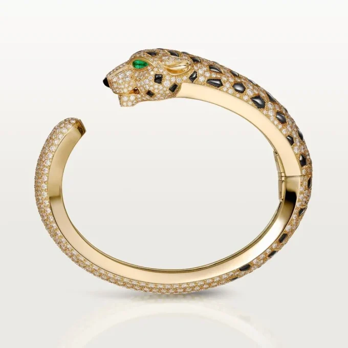 Panthere de Cartier Armband, mit Pavé-Besatz