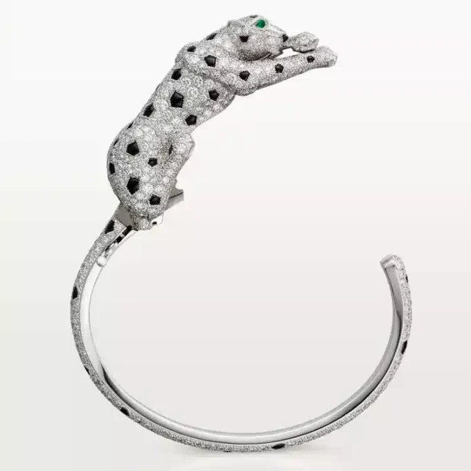 Panthere de Cartier Armband, mit Pavé-Besatz