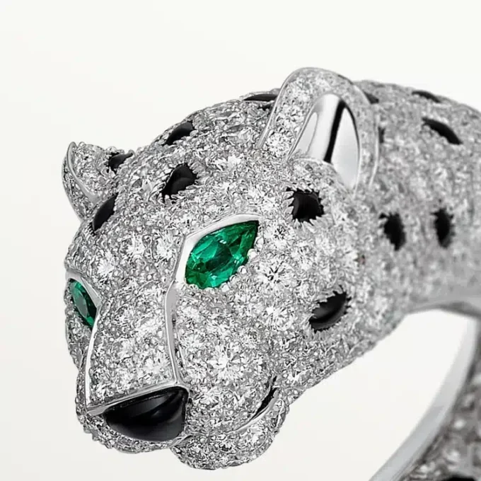 Panthere de Cartier Armband, mit Pavé-Besatz