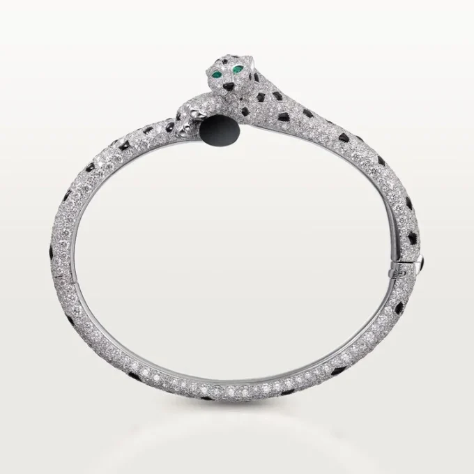 Panthere de Cartier Armband, mit Pavé-Besatz