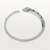 Panthere de Cartier Armband, mittleres Modell, pavé-besetzt