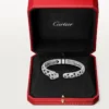 Panthere de Cartier Armband, mittleres Modell, pavé-besetzt