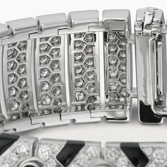 Panthere De Cartier Armreif, Smaragd, pavé-gefasst