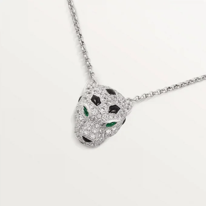 Panthere De Cartier Anhänger, pavé-gefasst