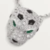 Panthere De Cartier Anhänger, pavé-gefasst