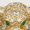 Panthere De Cartier Diamantring, Gelbgold | Cartier US