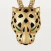 Panthere De Cartier Halskette – Gelbgold, Lack, Diamanten, Tsavorit-Granat, Onyx – Cartier