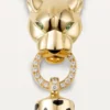 Panthere De Cartier Halskette – Gelbgold, schwarzer Lack, Tsavorit-Granate, Onyx, Diamanten – Cartier