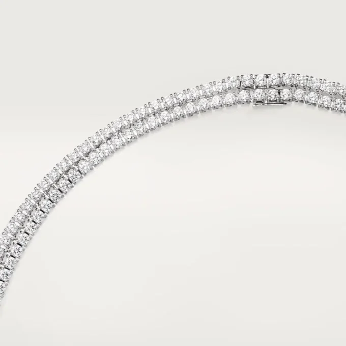 Panthere de Cartier Halskette, vielseitig tragbar, mit Pavé-Fassung