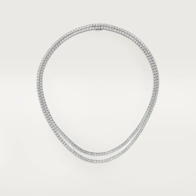 Panthere de Cartier Halskette, vielseitig tragbar, mit Pavé-Fassung