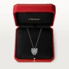 Panthere De Cartier Halskette – Weißgold, Smaragde, Diamanten, Onyx – Cartier