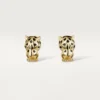 Panthere de Cartier Ohrringe – Gelbgold, Lack, Diamanten, Tsavorit-Granate, Onyx – Cartier