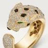 Panthere De Cartier Ring – Gelbgold, Smaragde, Onyx, Diamanten – Cartier