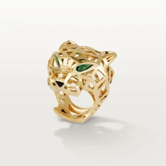 Panthere De Cartier Ring – Gelbgold, Tsavorit-Granate, Onyx – Cartier