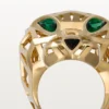 Panthere De Cartier Ring – Gelbgold, Tsavorit-Granate, Onyx – Cartier
