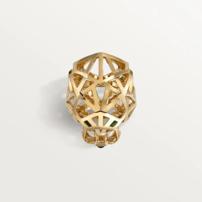 Panthere De Cartier Ring – Gelbgold, Tsavorit-Granate, Onyx – Cartier