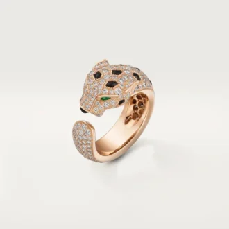 Panthere de Cartier Ring, mittleres Modell, pavé