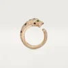 Panthere de Cartier Ring, mittleres Modell, pavé