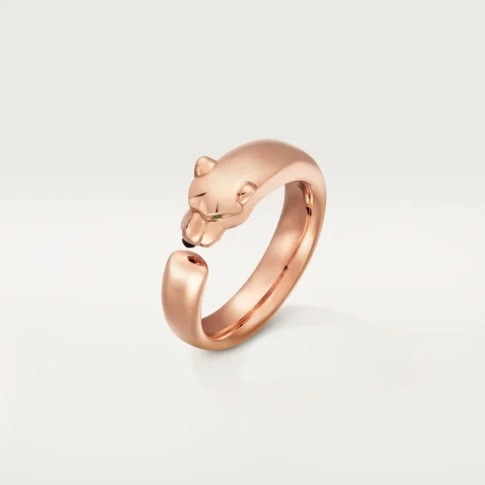 Panthere De Cartier Ring – Roségold, Tsavorit-Granate, Onyx – Cartier