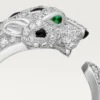 Panthere De Cartier Ring – Weißgold, Smaragde, Onyx, Diamanten – Cartier