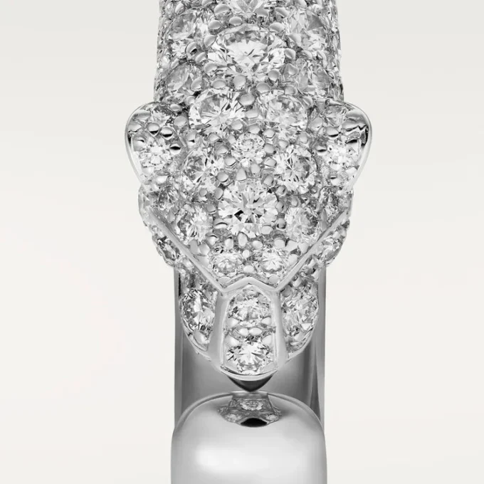 Panthere De Cartier Ring – Weißgold, Smaragde, Onyx, Diamanten – Cartier