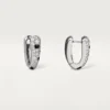 Panthere Diamond Small Hoop Ohrringe, Weißgold | Cartier Us
