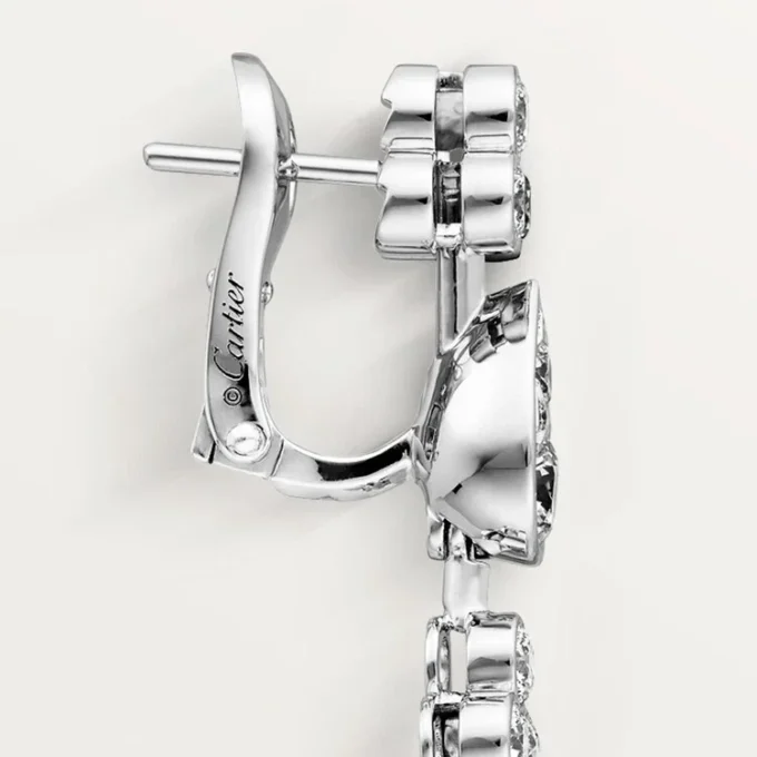 Pluie De Cartier Ohrringe – Weißgold, Diamanten – Cartier