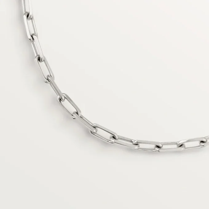 Santos de Cartier Halskette – Weißgold – Cartier