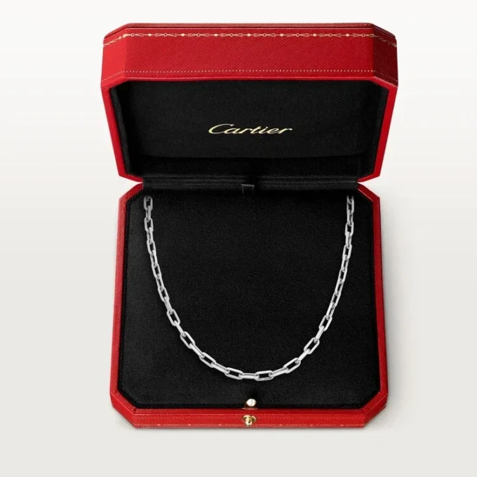 Santos de Cartier Halskette – Weißgold – Cartier