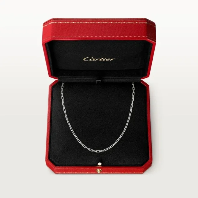 Santos de Cartier Halskette – Weißgold – Cartier
