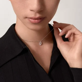 Symbol-Halskette – Weißgold, Diamant – Cartier