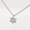Symbol-Halskette – Weißgold, Diamanten – Cartier