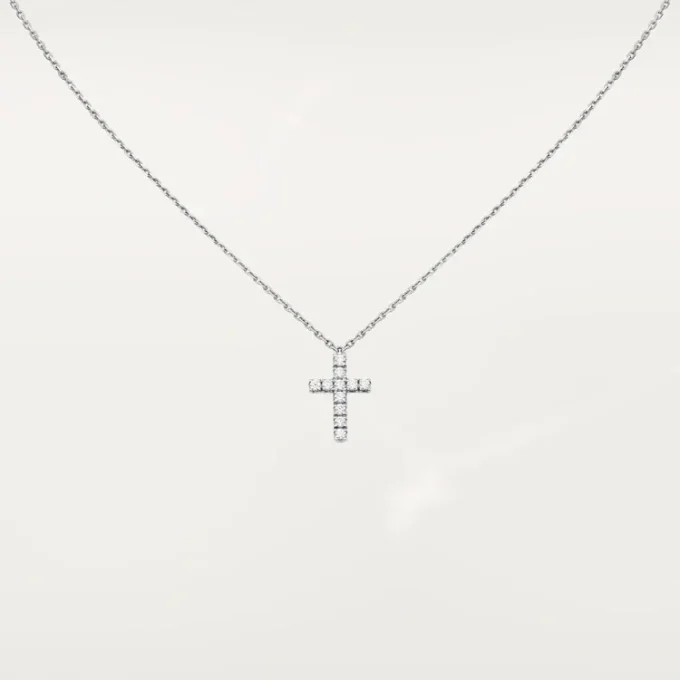 Symbols Halskette – Weißgold, Diamanten – Cartier