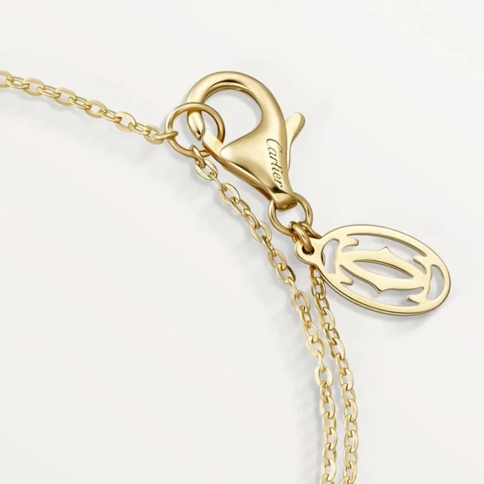 Trinity-Armband, an Kette, Diamanten