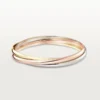 Trinity-Armband aus dreifarbigem Gold, klassisches Modell | Cartier Us
