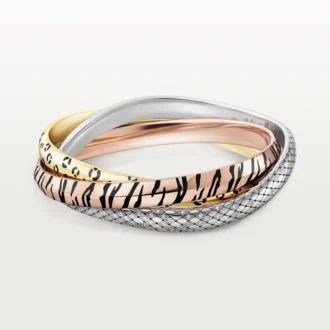 Trinity-Armband, Lack, Diamanten