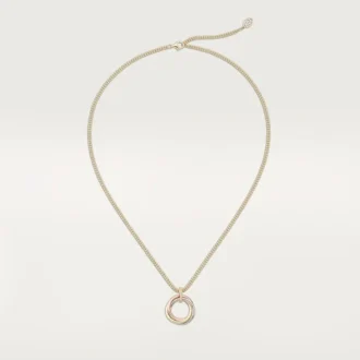 Trinity-Diamantkette aus dreifarbigem Gold | Cartier US