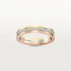 Trinity-Ehering – Weißgold, Gelbgold, Roségold, Diamanten – Cartier